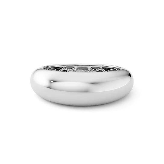 Birks Essentials Silver Bombe Ring image number 0